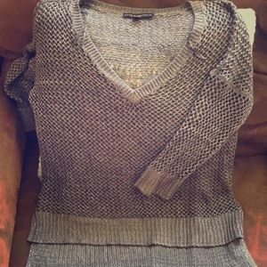 Rock & Republic loose weave sweater